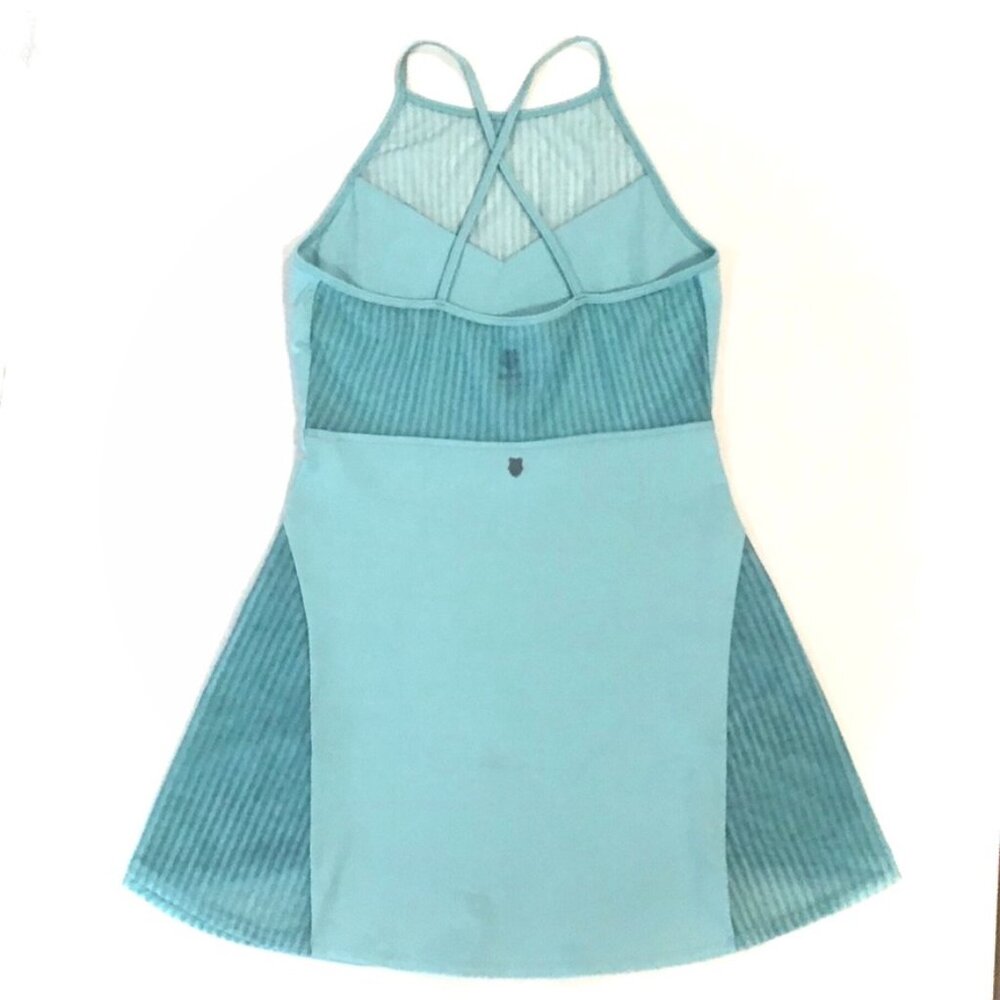 🎾  Trendy KSWISS A-Line Turquoise Tennis / Pickleball / Racket Athletic Dress🏸